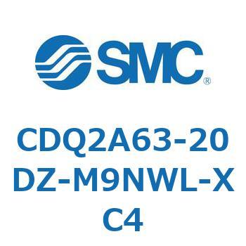 薄形シリンダ CDQ2A63-20 SMC