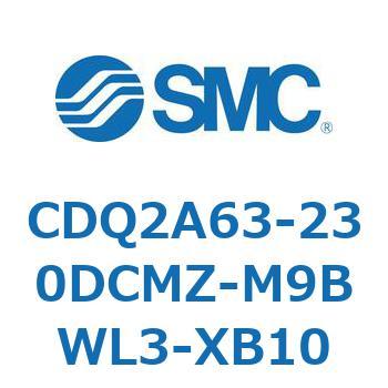 薄形シリンダ CDQ2A63-23 - SMC