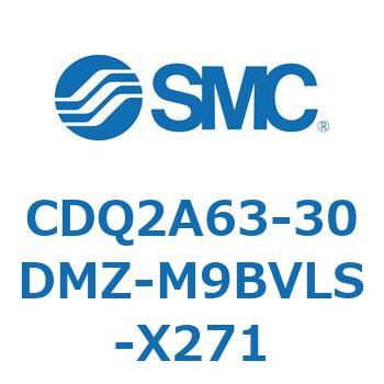 薄形シリンダ CDQ2A63-30 SMC