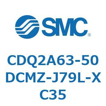 薄形シリンダ CDQ2A63-50 SMC