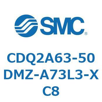 薄形シリンダ CDQ2A63-50 SMC