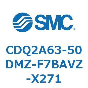 薄形シリンダ CDQ2A63-50 SMC