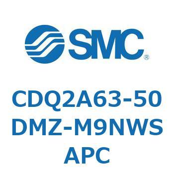 薄形シリンダ CDQ2A63-50 SMC