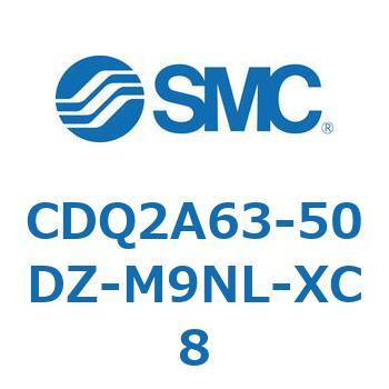 薄形シリンダ CDQ2A63-50 SMC