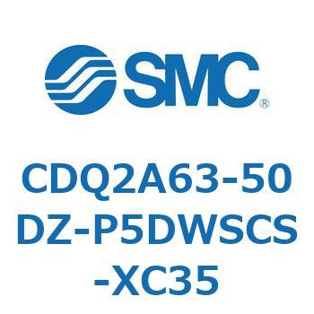 薄形シリンダ CDQ2A63-50 SMC