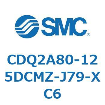 薄形シリンダ CDQ2A80-12 SMC