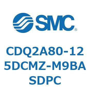 薄形シリンダ CDQ2A80-12 SMC