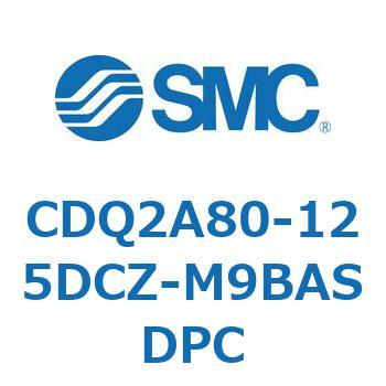 薄形シリンダ CDQ2A80-12 SMC