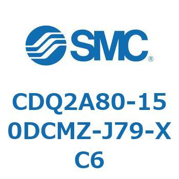 薄形シリンダ CDQ2A80-15 SMC