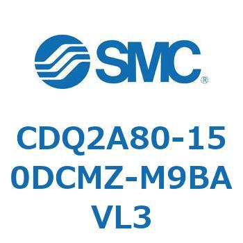 薄形シリンダ CDQ2A80-15 SMC
