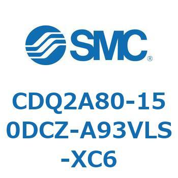 薄形シリンダ CDQ2A80-15 SMC