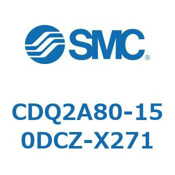 薄形シリンダ CDQ2A80-15 SMC
