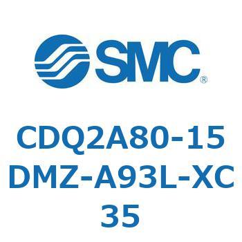 薄形シリンダ CDQ2A80-15 SMC