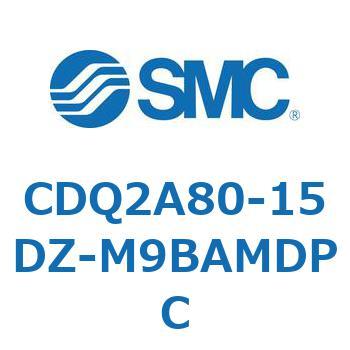 薄形シリンダ CDQ2A80-15 SMC