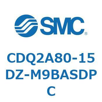 薄形シリンダ CDQ2A80-15 SMC