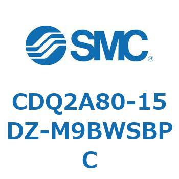 薄形シリンダ CDQ2A80-15 SMC