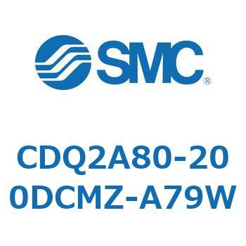 薄形シリンダ CDQ2A80-20 SMC