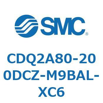 薄形シリンダ CDQ2A80-20 SMC