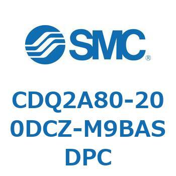 薄形シリンダ CDQ2A80-20 SMC