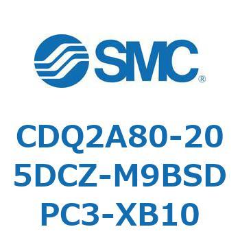 薄形シリンダ CDQ2A80-20 SMC