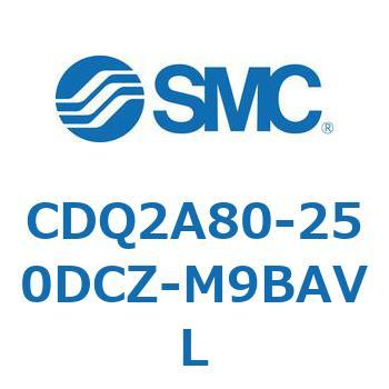 薄形シリンダ CDQ2A80-25 SMC