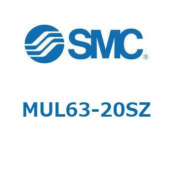 プレートシリンダ/単動：押出し、引込み MUシリーズ MUL63 SMC