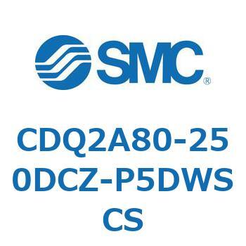 薄形シリンダ CDQ2A80-25 SMC