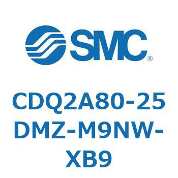 薄形シリンダ CDQ2A80-25 SMC