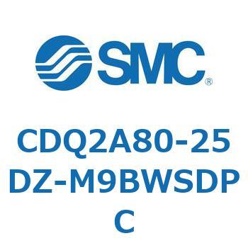 薄形シリンダ CDQ2A80-25 SMC