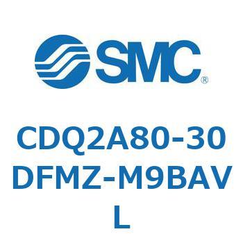 薄形シリンダ CDQ2A80-30 SMC