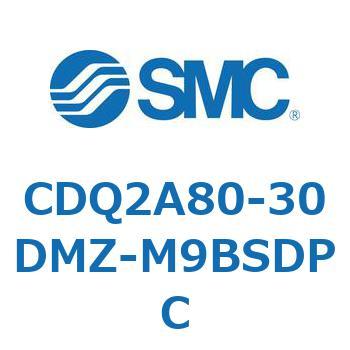 薄形シリンダ CDQ2A80-30 SMC