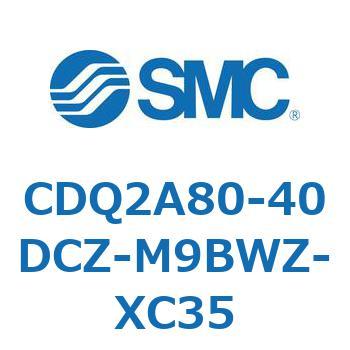 薄形シリンダ CDQ2A80-40 SMC