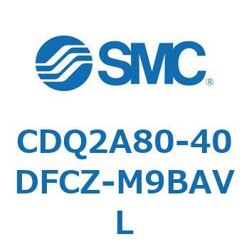 薄形シリンダ CDQ2A80-40 SMC