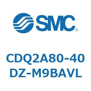 薄形シリンダ CDQ2A80-40 SMC