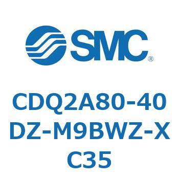 薄形シリンダ CDQ2A80-40 SMC