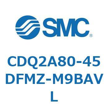 薄形シリンダ CDQ2A80-45 SMC