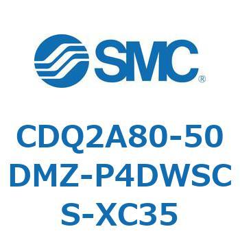 薄形シリンダ CDQ2A80-50 SMC
