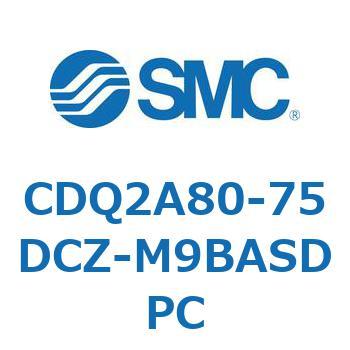 薄形シリンダ CDQ2A80-75 SMC