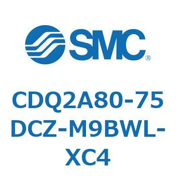 薄形シリンダ CDQ2A80-75 SMC
