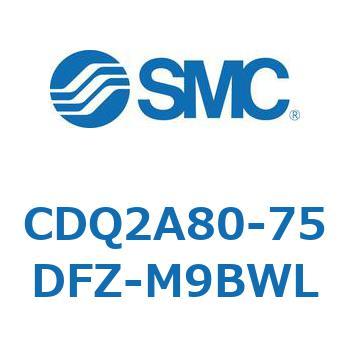 薄形シリンダ CDQ2A80-75 SMC