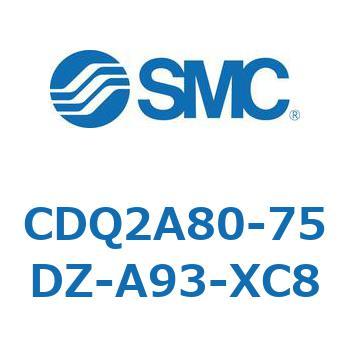 薄形シリンダ CDQ2A80-75 SMC