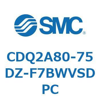 薄形シリンダ CDQ2A80-75 SMC