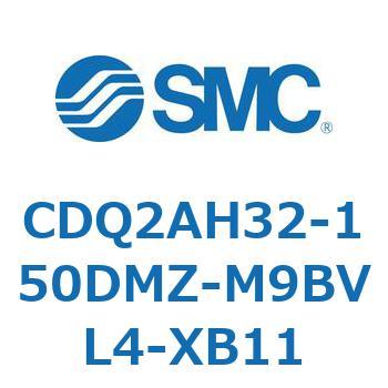 薄形シリンダ エアハイドロタイプ CDQ2AH32 - SMC