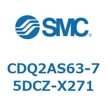 薄形シリンダ CDQ2AS63 SMC