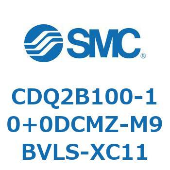 薄形シリンダ CDQ2B100-10 - SMC