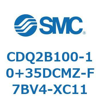 薄形シリンダ CDQ2B100-10 SMC