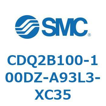 薄形シリンダ CDQ2B100-10 SMC