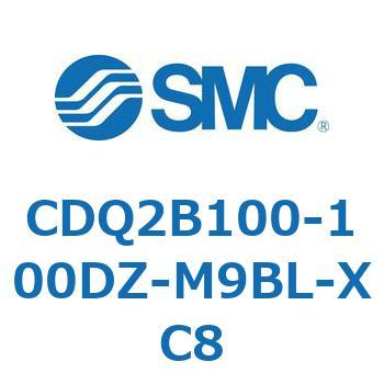 薄形シリンダ CDQ2B100-10 SMC