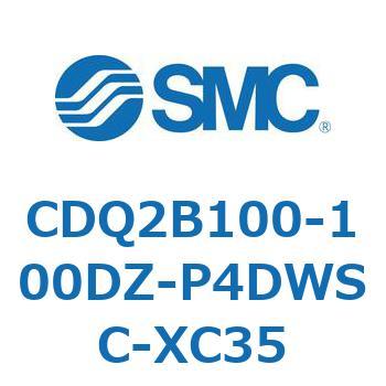 薄形シリンダ CDQ2B100-10 SMC