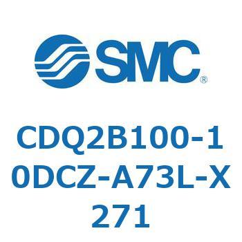 薄形シリンダ CDQ2B100-10 SMC